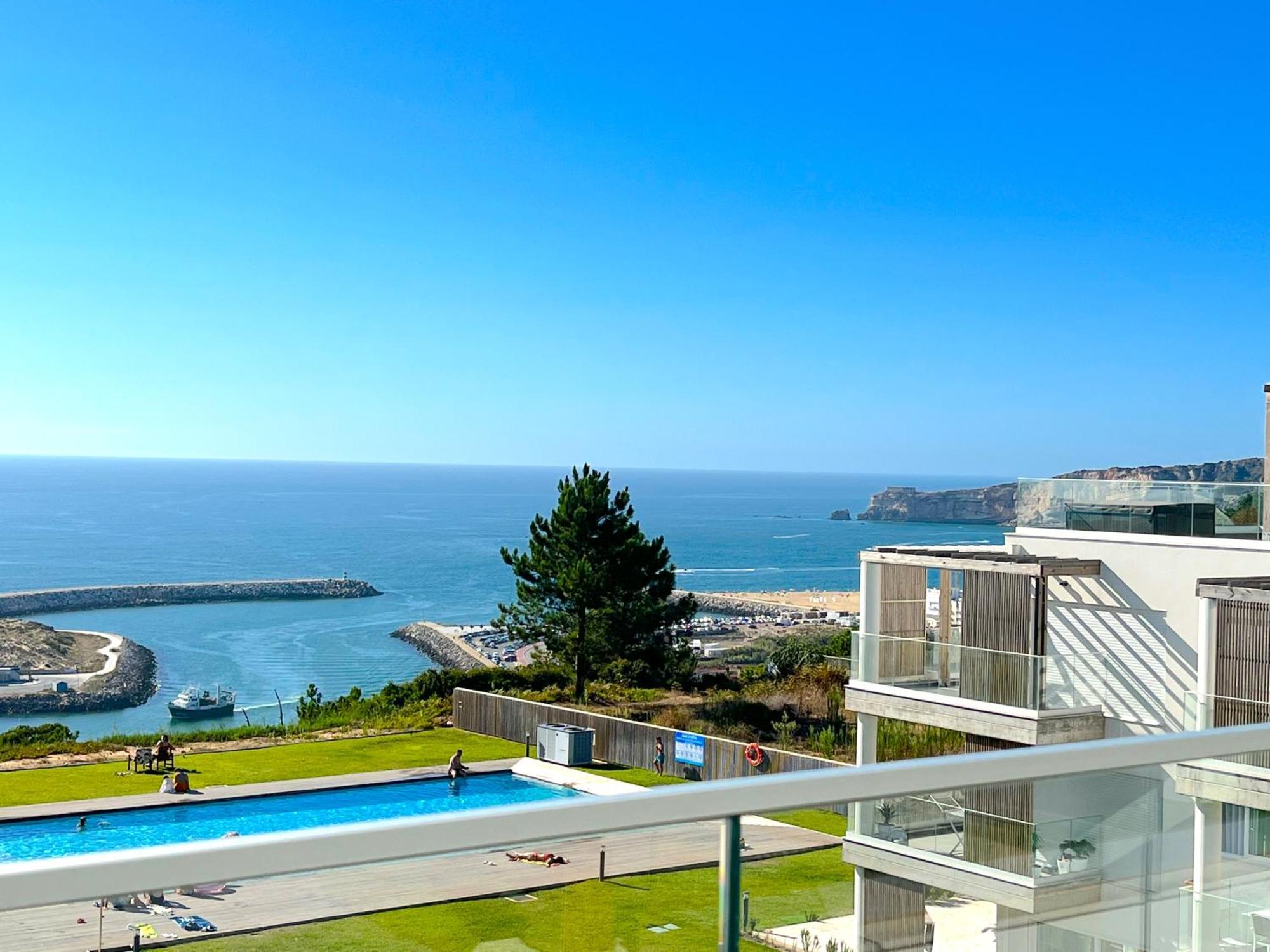 Mar A Vista - With Pool, Gym And Sea Views * Nazare
