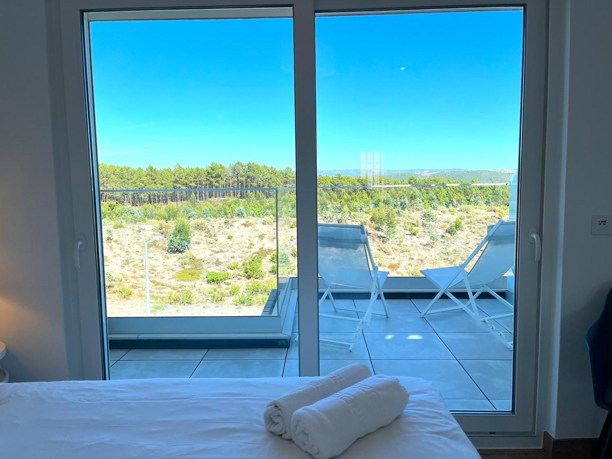 Mar A Vista - With Pool, Gym And Sea Views Apartment Nazare