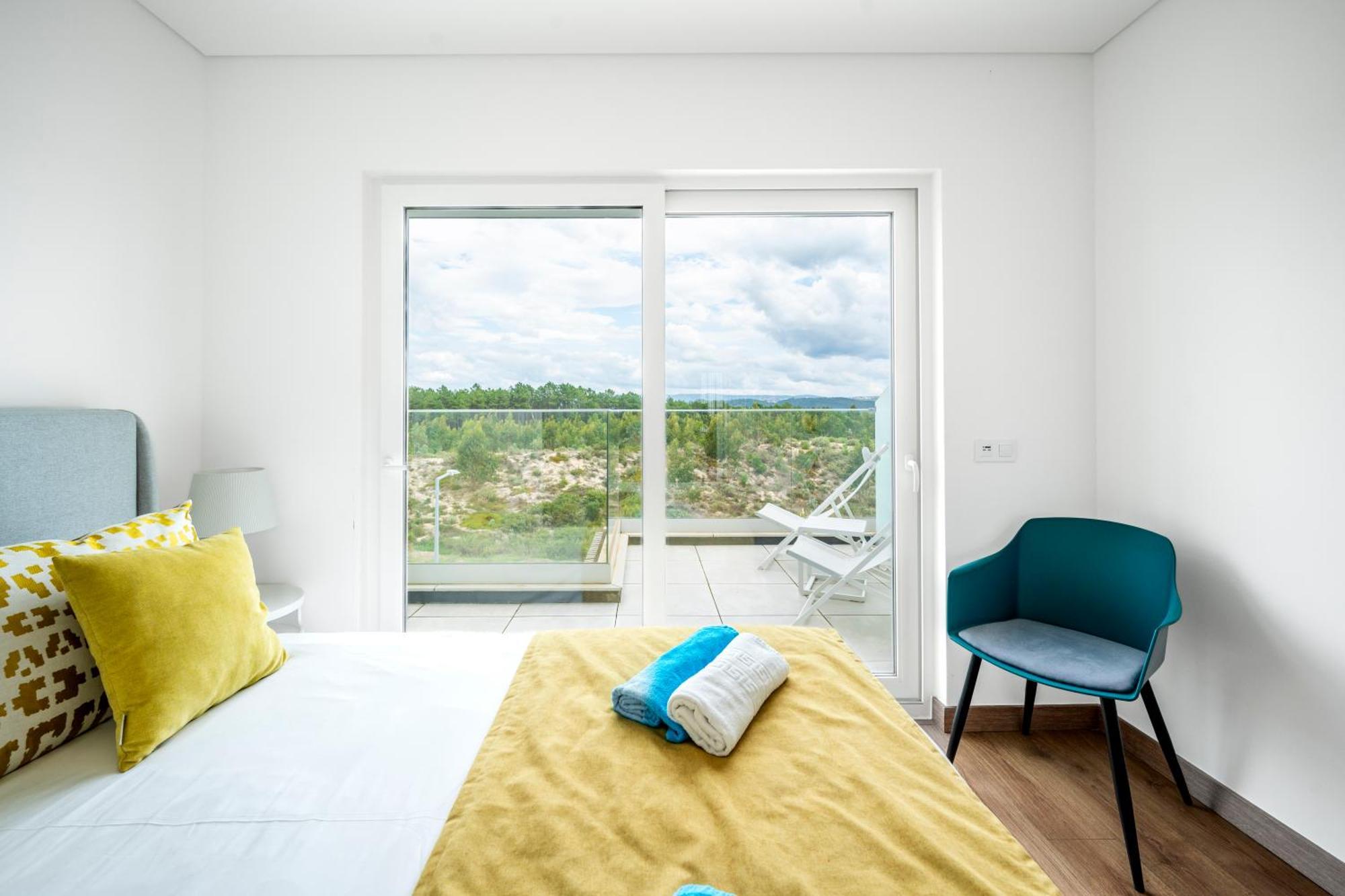 Mar A Vista - With Pool, Gym And Sea Views * Nazare