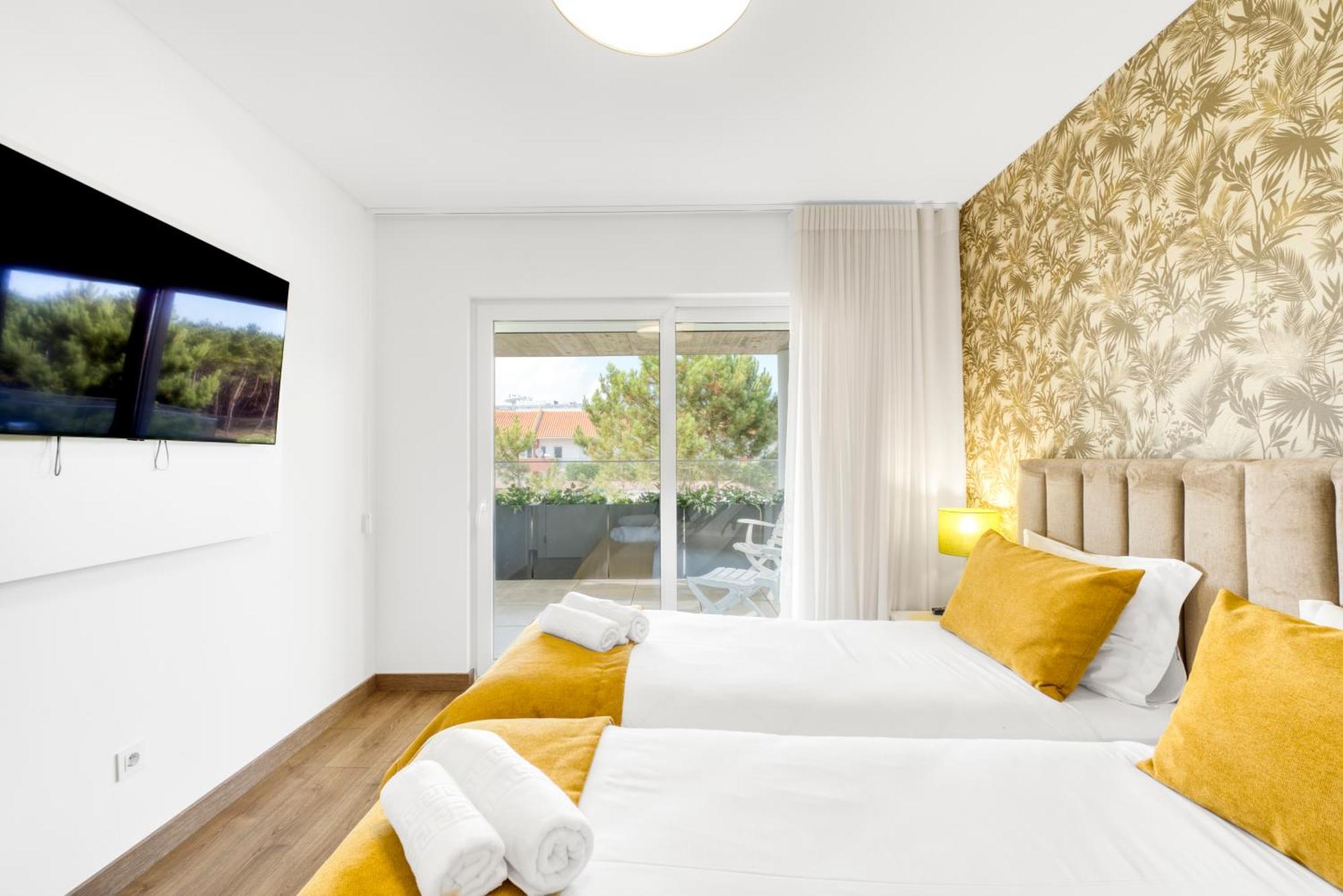 Mar A Vista - With Pool, Gym And Sea Views Nazaré